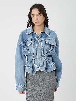 Amazon | [フレイ アイディー] 2Wayタックデニムジャケット